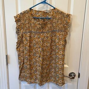 Daniel Rainn Multicolor Floral Blouse